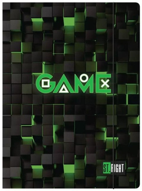 Teczka z gumką A4 Green Game