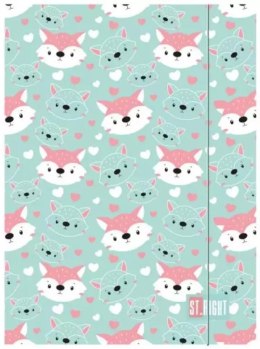 Teczka z gumką A4 Lovely Fox