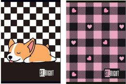 Zeszyt A4/32K kratka mix (15szt)