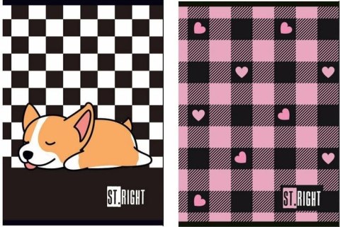 Zeszyt A4/32K kratka mix (15szt)