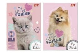 Zeszyt A4/32K linia 2kol My little friend (15szt)
