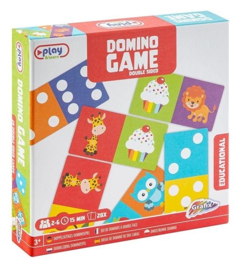 Gra Domino dwustronna 28 kart