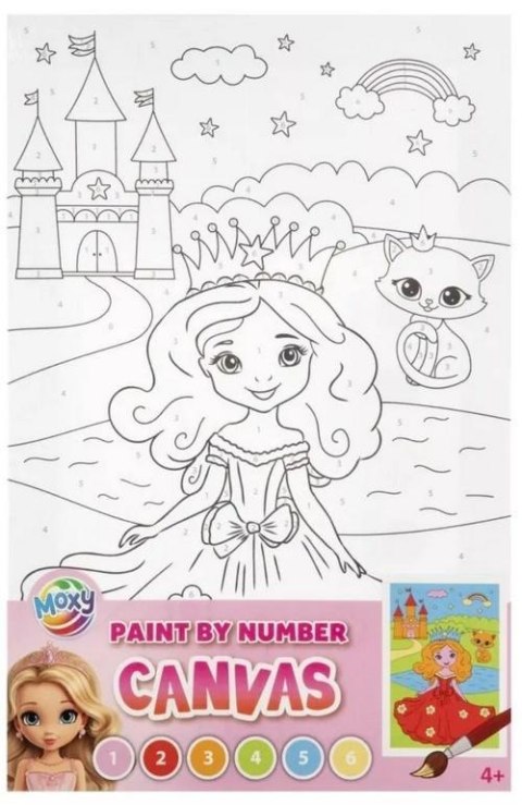 Malowania po numerach Księżniczka