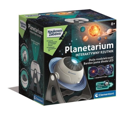 Naukowa zabawa. Planetarium interaktywny rzutnik