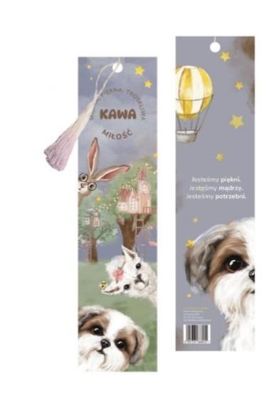 Zakładka do książki niebieska