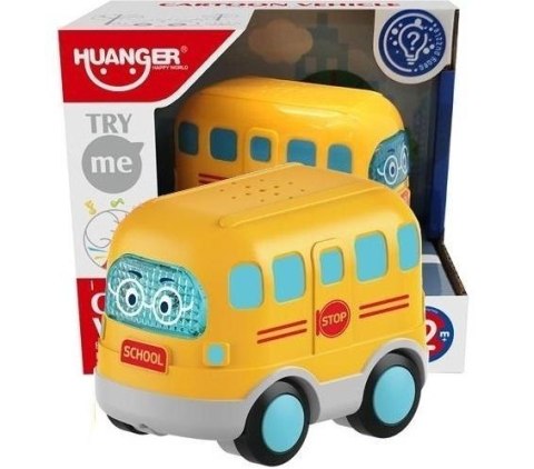 Autobus szkolny ze światłem i głosem