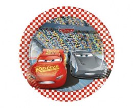 Talerzyki papierowe Cars 3 20cm 8szt