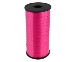 Tasiemka lustrzana różowa 92m