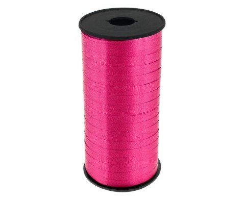 Tasiemka lustrzana różowa 92m