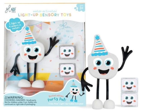 Postać do kąpieli Party Pal z kostkami świecącymi