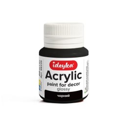 Farba akrylowa czarna 20ml