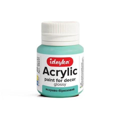 Farba akrylowa jasny turkus 20ml