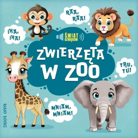 Książeczka katronowa zwierzęta w zoo