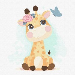 Malowania po numerach - Pierwszy znajomy 3030cm