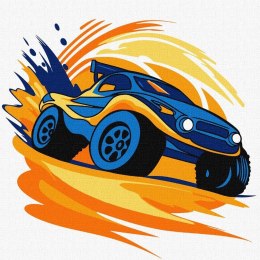 Malowanie po numerach -Rajd Kids