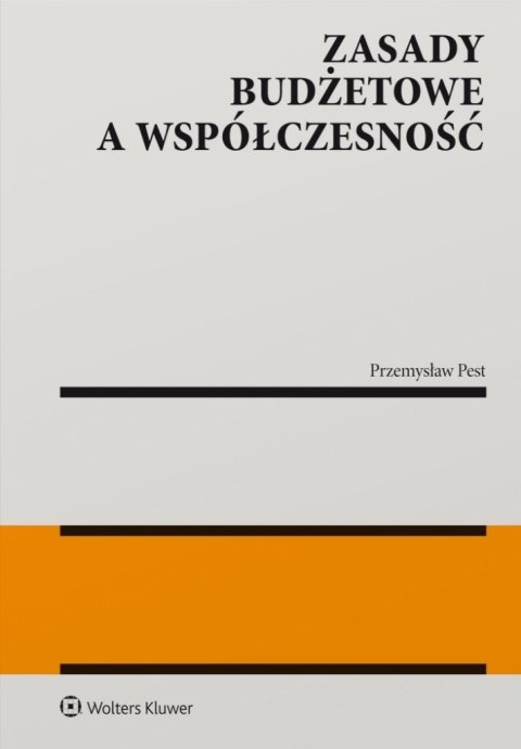 Zasady budżetowe a współczesność