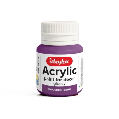 Farba akrylowa Bakłażan 20ml