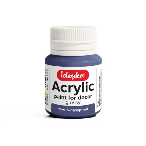 Farba akrylowa ciemnoniebieska 20ml