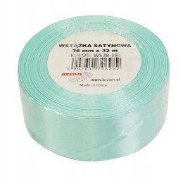 Wstążka satynowa miętowa 38mm x 32m
