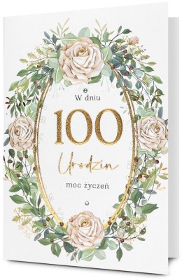 Karnet Urodziny 100