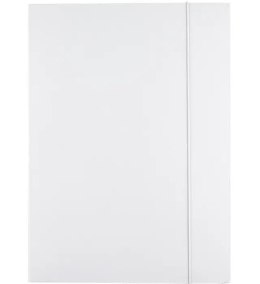 Teczka z gumką A4 GR-444G biała (10szt)