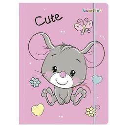 Teczka z gumką A4 Mouse BAMBINO