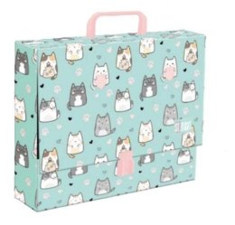 Teczka z rączką A4 XL Charming Cats