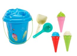 Zestaw do piasku niebieski