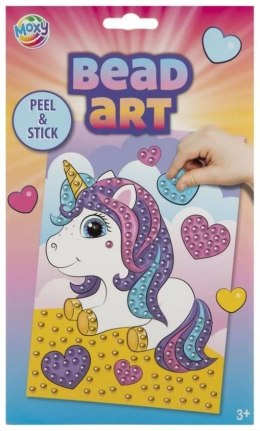 Zestaw kreatywny koralików do mozaiki A5 Jednoroże