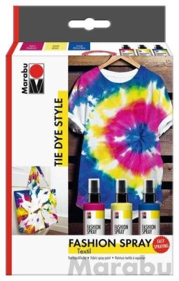Farby do batiku w spreju Tie Dye 4el