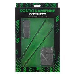 Kostki kamienne do drinków + szczypce dla Taty