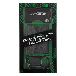 Karta survivalowa oraz etui na karty dla Taty