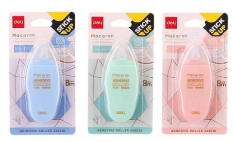 Klej w taśmie Macaron 8mx6mm mix