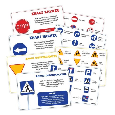 Plansze edukacujne - znaki drogowe