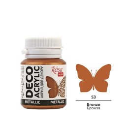Farba akrylowa metaliczna bronze 53 20ml