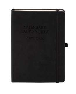 Kalendarz 2025/2026 A5 nauczyciela TDW czarny
