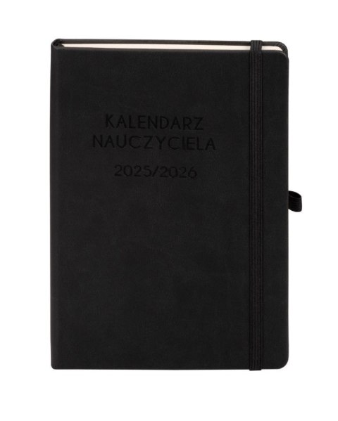 Kalendarz 2025/2026 A5 nauczyciela TDW czarny