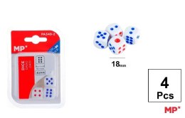 Kostka do gry 18mm 4szt