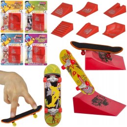 Mini deskorolka z rampą MIX