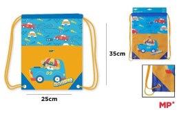 Workoplecak Auta 25x35cm