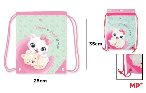 Workoplecak Kotek 25x35cm