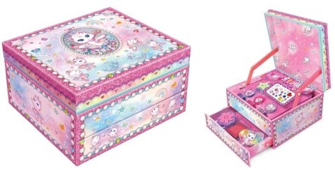 Zestaw z pieczątkami Kot Baletnica