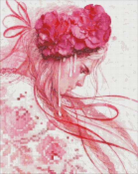 Diamentowa mozaika - Wyrafinowany i mocny 40x50cm