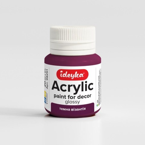 Farba akrylowa Ciemne Bizancjum 20ml