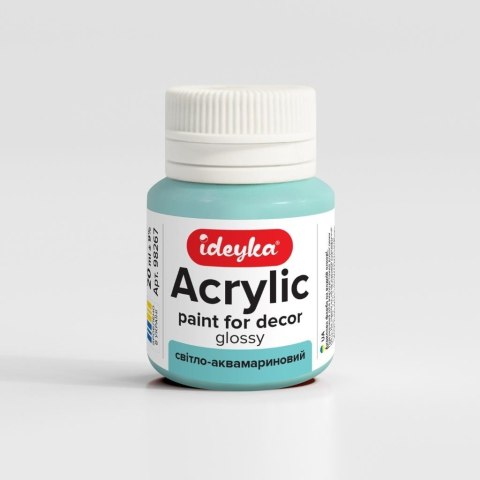 Farba akrylowa Jasny akwamaryn 20ml