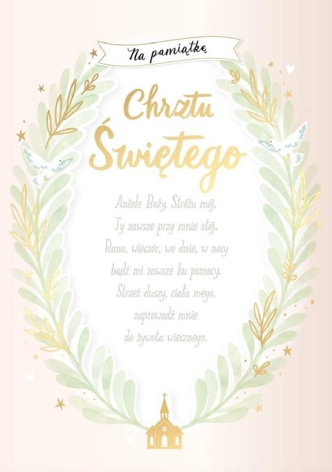 Karnet Chrzest