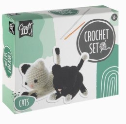 Zestaw do szydełkowania Koty