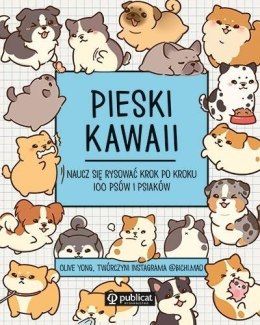 Pieski kawaii. Naucz się rysować krok po kroku