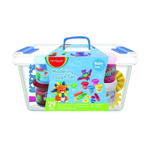 Ciastolina z akcesoriami 6x110g