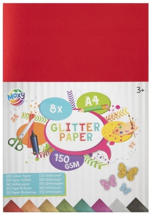 Papier brokatowy A4/8K